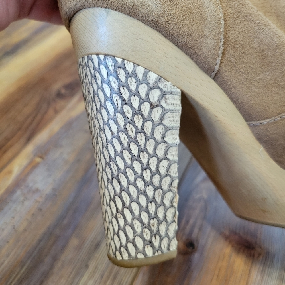 Rebecca Taylor Audra Suede Ankle Boot size 7 - Picture 8 of 9